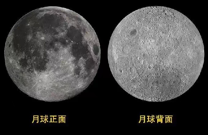 月球正面和背面 差异很大 有何解释？（月球两面）